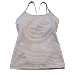 Lululemon stripe stretch tank